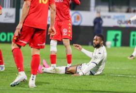 Moussa Sylla a eu l'occasion de ramener les deux équipes à égalité samedi soir à QRM 