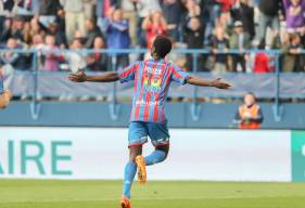 Face à Nîmes ce Samedi, Hianga'a Mbock a marqué son premier but sous le maillot Caennais