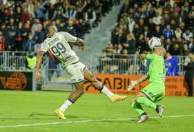 Samuel Essende s'est créé la meilleure occassion pour le Stade Malherbe Caen en deuxième période face à Laval