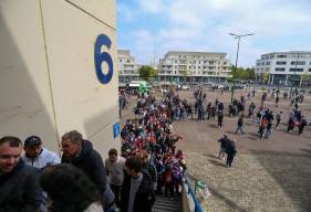 Le club conseille à ses supporters d'arriver tôt au stade pour la réception de l'AS Saint-Étienne