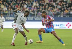 Samuel Essende s'est créé la meilleure occasion pour le Stade Malherbe Caen face au FC Annecy