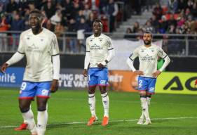 Emmanuel Ntim a faire son retour sur la pelouse du Hainaut sous les couleurs du Stade Malherbe Caen