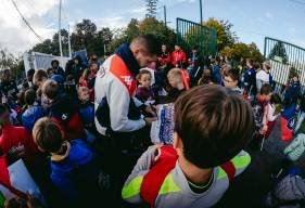 Plus de 300 enfants étaient présents à la séance de ce mercredi matin sur les installations de Venoix