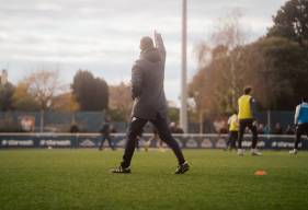 Nicolas Seube s'est exprimé devant les médias avant son premier match à la tête du groupe professionnel