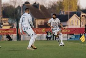 Ali Abdi est impliqué sur le deuxième but inscrit par le Stade Malherbe Caen sur la pelouse de QRM samedi soir