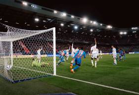 Du bout du pied Romain Thomas a marqué le but victorieux en fin de match face au FC Annecy