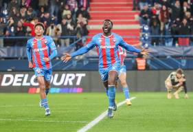 Alexandre Mendy a inscrit ce soir son onzième but de la saison avec le Stade Malherbe Caen en Ligue 2 BKT