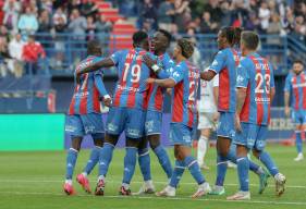 Alexandre Mendy a inscrit les trois buts du Stade Malherbe Caen face à l'AC Ajaccio samedi soir