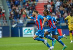 Quentin Daubin a inscrit le premier but de la saison à d'Ornano d'une superbe frappe à l'extérieur de la surface