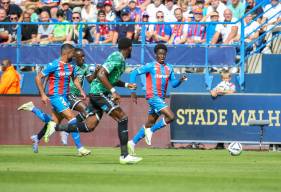 Diabé Bolumbu a effectué sa première apparition chez les professionnels hier après-midi face à l'ASSE