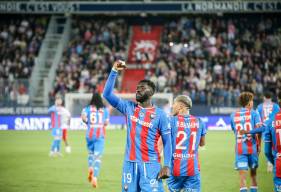 Alexandre Mendy a inscrit son 22e but lors de la dernière jorunée de Ligue 2 BKT face à Valenciennes