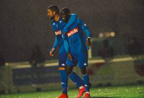 Godson Kyeremeh et Mickaël Le Bihan se sont illustrés avec un but samedi soir face au FC Loon-Plage 