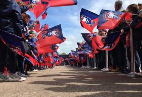 Les joueurs du Stade Malherbe Caen arriveront sur l'esplanade du stade Michel d'Ornano à partir de 13h15