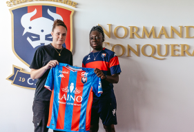 Dorine Mamata arrive pour renforcer le secteur offensif du Stade Malherbe Caen en troisième division