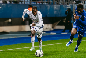 Godson Kyeremeh s'est heurté au gardien de l'ESTAC samedi soir à l'occasion de la 13e journée de Ligue 2 BKT