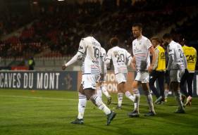 En inscrivant son douzième but de la saison, Alexandre Mendy a permis aux Caennais d'égaliser sur la pelouse du FC Annecy