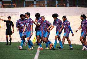 Les U19 Nationaux du Stade Malherbe Caen espèrent terminer en tête de leur championnat (© Aaron Lemarchand)