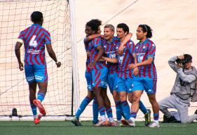 Les U19 du Stade Malherbe Caen sont assurés de terminer à la première place du classement (© Aaron Lemarchand)