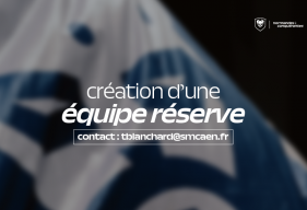 Création d'une équipe réserve sénior féminine