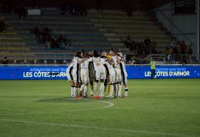 Le SM Caen a obtenu le point du match nul en fin de rencontre face au Stade Briochin