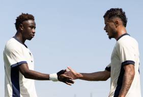 Salim Diakité passeur pour Samuel Noireau Dauriat sur le deuxième but du Stade Malherbe Caen