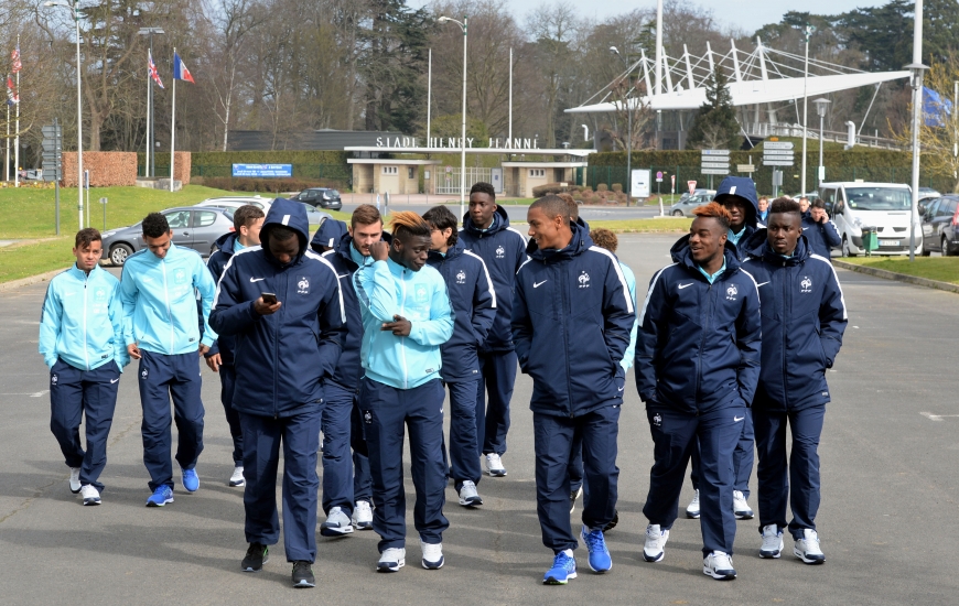 Réunie depuis dimanche à Clairenfontaine, la sélection tricolore est arrivée à Bayeux mardi, cadre de son camp de base pour ce Tour Elite U19.