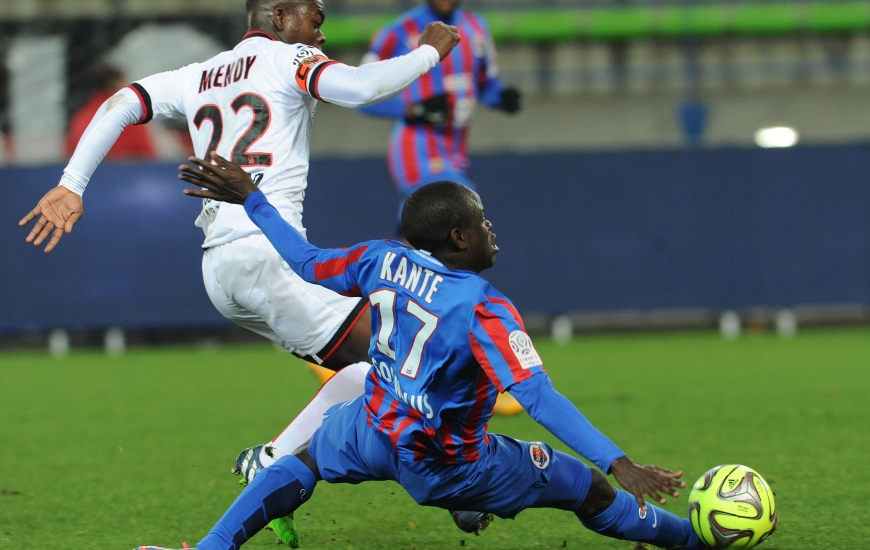 Si les Niçois de Nampalys Mendy possèdent un temps d'avance sur les Caennais de N'Golo Kanté, les deux équipes poursuivent un objectif identique : le maintien.