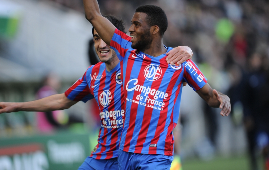 Sur un coup franc des 40 mètres à la dernière seconde, Thomas Lemar a offert les trois points de la victoire au SM Caen. Le premier but en professionnel du Guadeloupéen.