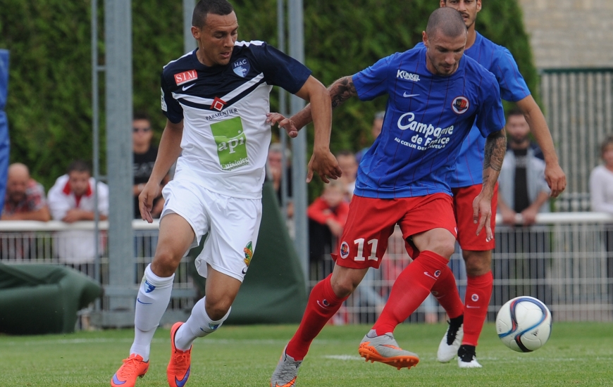 En l'absence de Julien Féret, touché au pied gauche, Vincent Bessat pourrait évoluer dans l'entrejeu caennais contre Angers.