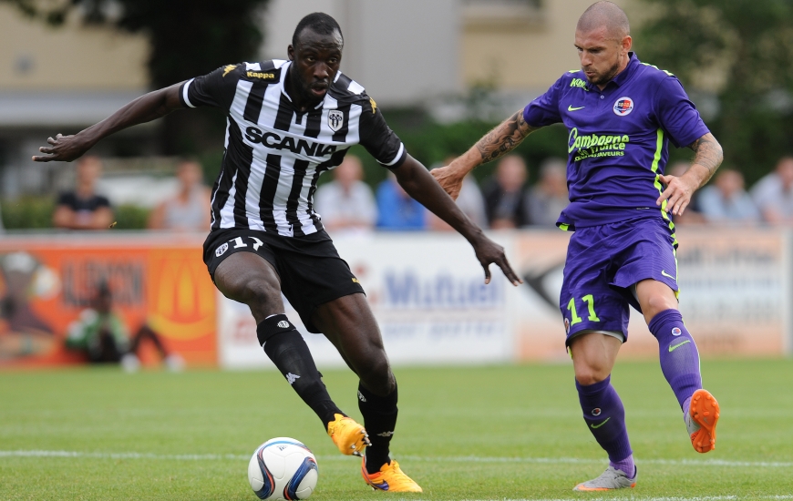 Vincent Bessat et les Caennais ont identifié la menace n°1 du côté angevin en la personne du colossal Cheikh N'Doye déjà auteur de trois buts et d'une passe décisive cette saison.