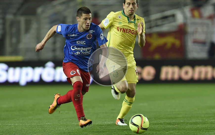 Désigné par Patrice Garande comme le meilleur caennais actuellement, Jonathan Delaplace, auteur, une nouvelle fois, d'un match plein, n'a pas fait mentir son entraîneur.