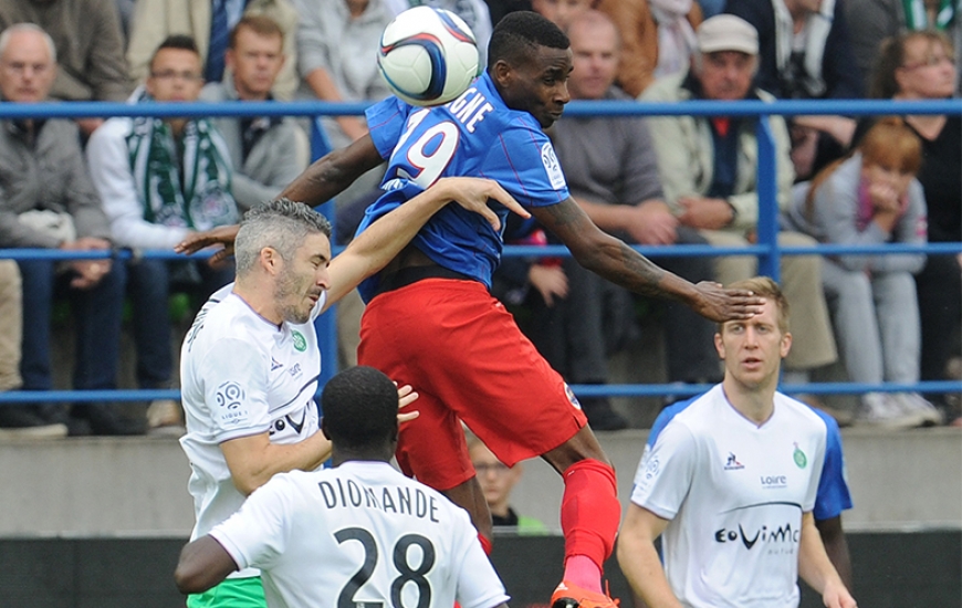 Compte tenu des absences de Nicolas Seube, Jonathan Delaplace et Ismaël Diomandé, ce dernier qui avait disputé le match aller avec les "Verts", Jordan Leborgne constitue une des options possibles au milieu pour Patrice Garande.
