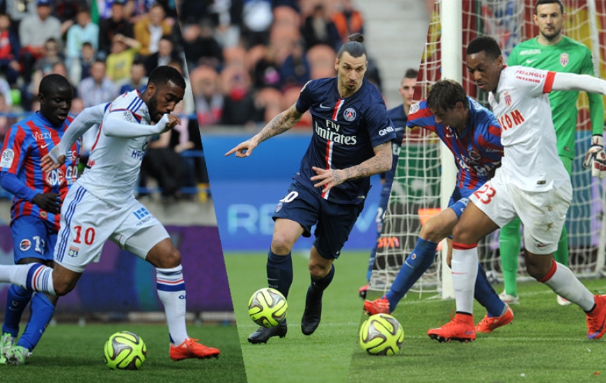 Alexandre Lacazette, Zlatan Ibrahimovic et Anthony Martial seront, une nouvelle fois, trois des acteurs majeurs de la Ligue 1 cette saison.