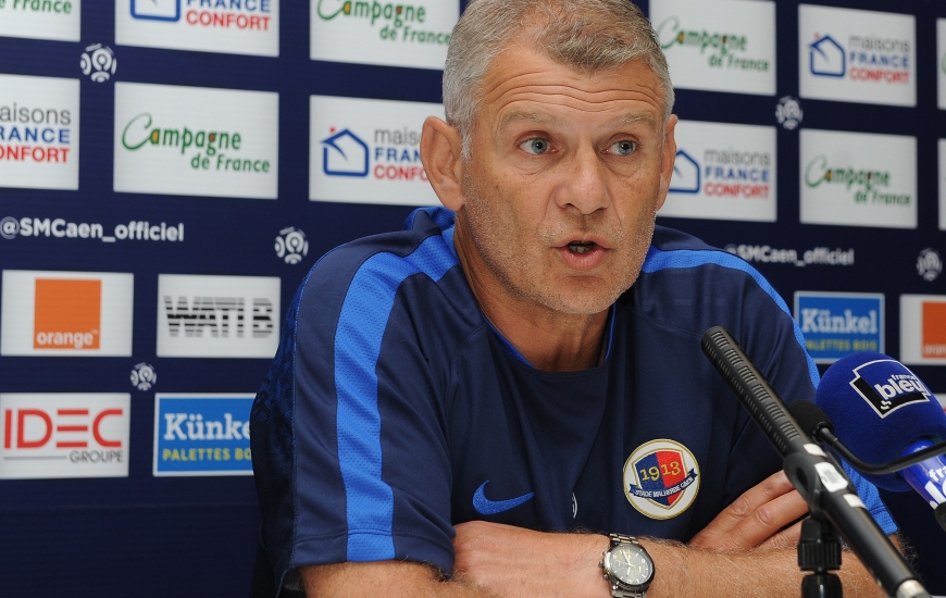 Pour Patrice Garande, peu importe l'identité de l'adversaire et son niveau supposé, l'entraîneur du Stade Malherbe prépare tous les matches pour les gagner.