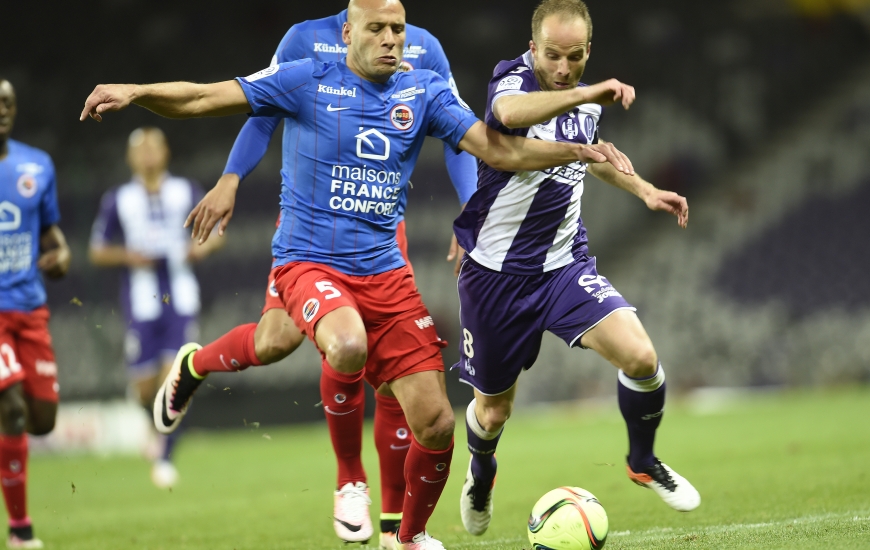 Même si Alaeddine Yahia barre la route d'Etienne Didot, le club normand n'a pu empêcher le Téfécé de se relancer dans la course au maintien.