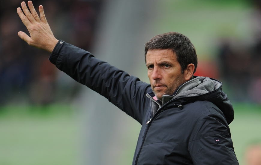 Malgré les debuts compliqués de son club en Ligue 1, Thierry Laurey, le coach du Gazélec Ajaccio, ne s'inquiète pas encore particulièrement.