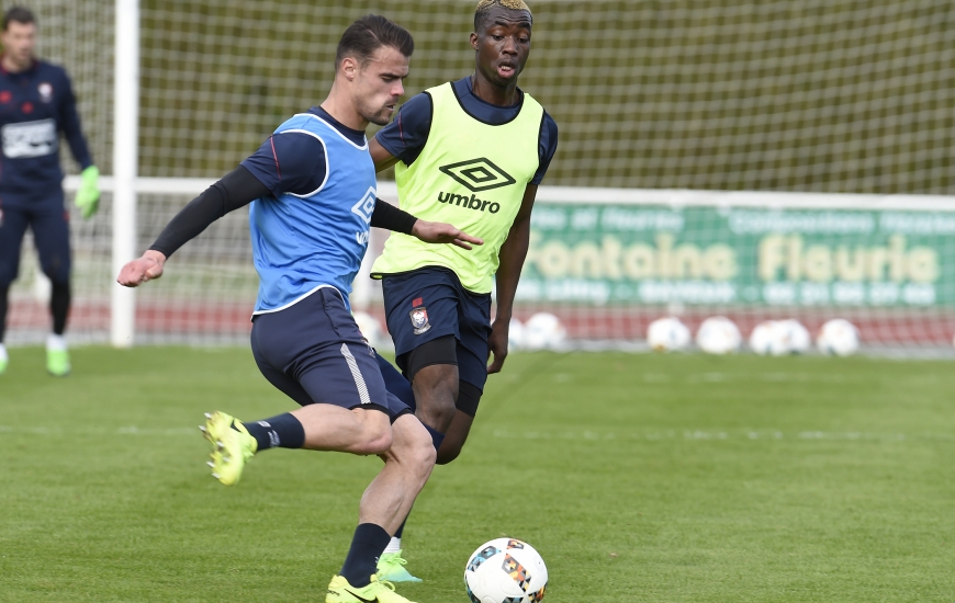 Suspendu contre Montpellier le week-end dernier après son expulsion à Lorient, Damien Da Silva effectue son retour dans le groupe de Patrice Garande.