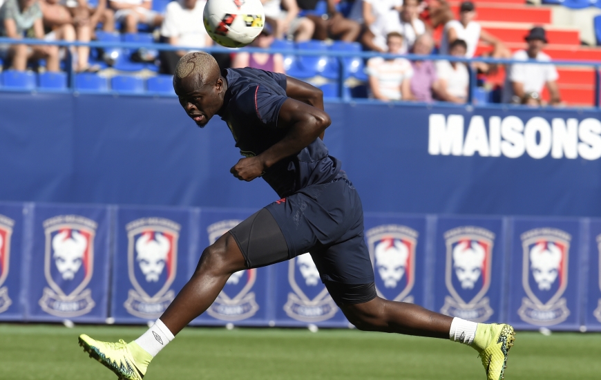 Absent du déplacement au Parc OL, le milieu défensif ou arrière central Ismaël Diomandé effectue son retour dans le groupe e Patrice Garande.