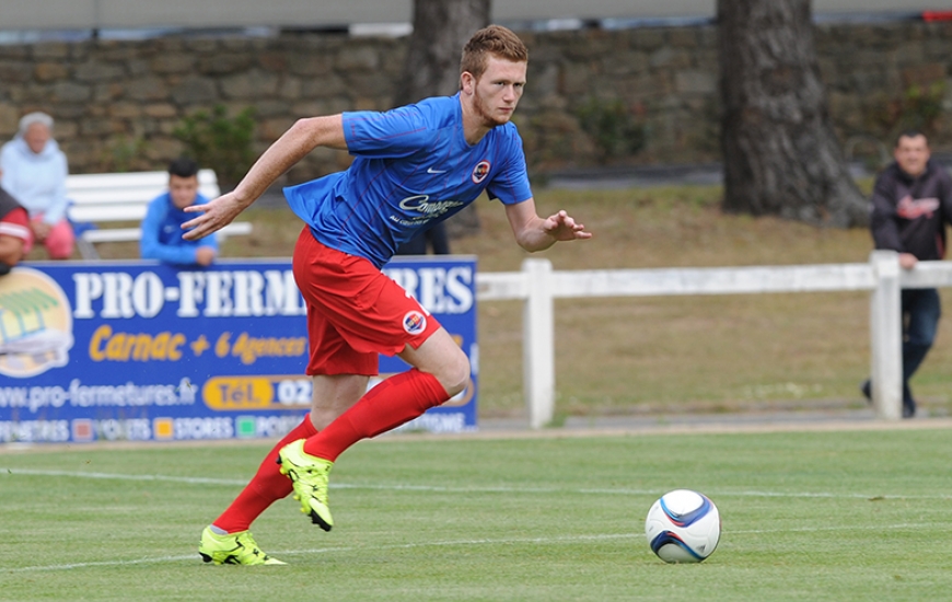 Hormis les matches de préparation et amicaux, Florian Le Joncour qui va aller s'aguerrir à Avranches a joué uniquement avec la réserve du Stade Malherbe en CFA2 cette saison.