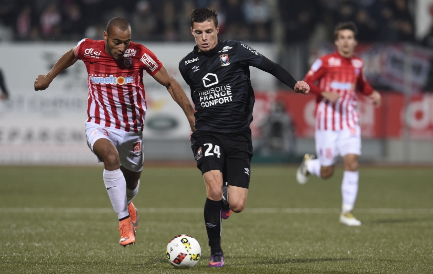 Lors du match aller en octobre, Frédéric Guilbert avait disputé sa première journée de L1 avec le SMC. Depuis le latéral droit caennais n'a pas manqué une seule rencontre.