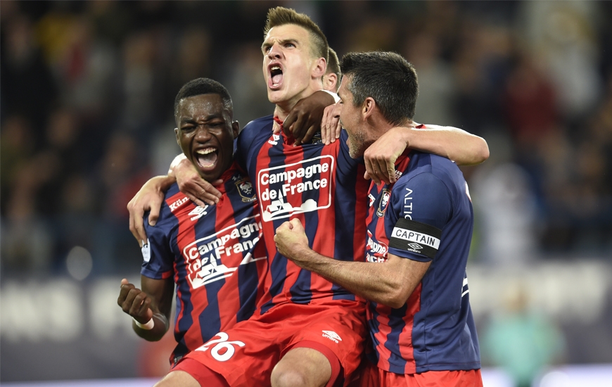 D'une panenka sur un penalty consécutif à une main de François Moubandjé dans la surface de réparation sur un centre de Ronny Rodelin, Ivan Santini avait offert la victoire au Stade Malherbe à l'aller.