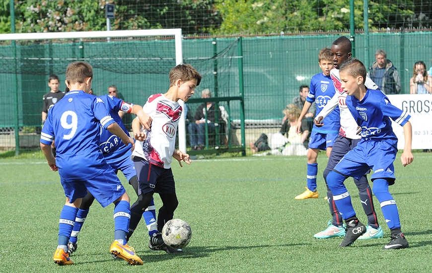 Doubles tenants du titre, les Girondins de Bordeaux - ici, en finale il y a deux ans contre Bastia - viseront la passe de trois sur le complexe de Venoix ce week-end.