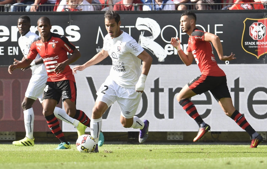 Contre le PSG, Nicolas Seube pourrait effectuer sa 500e apparition avec le Stade Malherbe ; une carrière sous le maillot "Bleu et Rouge" débutée en 2001.