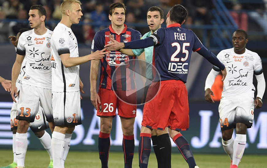 75'. Sous les yeux d'Ivan Santini, Julien Féret réclame un penalty à M. Frank Schneider pour une main de Lukas Pokorny suite à un tir de Yann Karamoh, mais l'arbitre ne sifflera pas.