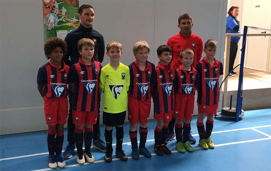 Les U9 du Stade Malherbe, encadrés par Guillaume François et Jérôme Leneveu, ont également pris une belle septième place au Mini-Euro d'Orvault avec, notamment, un succès de prestige aux dépens de la Juventus Turin.