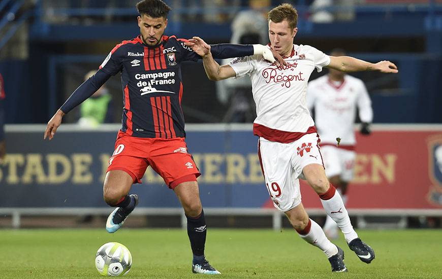 La confrontation entre les Girondins de Lukas Lerager et le Stade Malherbe de Youssef Aït Bennasser sera retransmise en intégralité sur beIN Sports 1. Coup d'envoi à 19 heures.