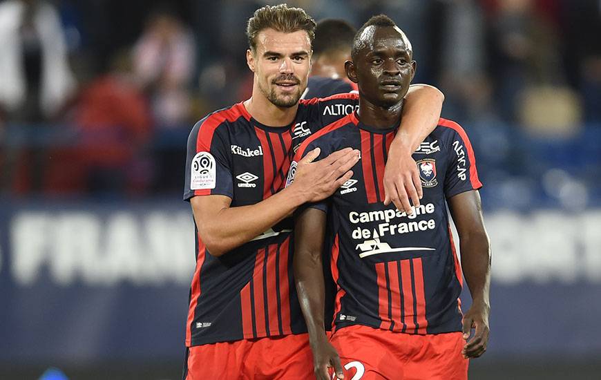 Avec quatre buts encaissés après sept journées, Damien Da Silva, Adama Mbengue et les Caennais possèdent la deuxième meilleure défense de Ligue 1.