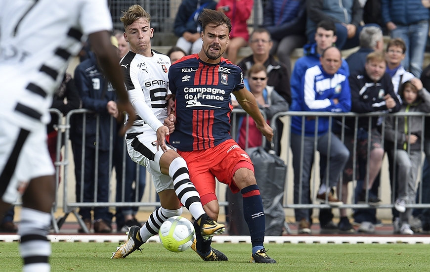 S'il joue contre Saint-Etienne, Damien Da Silva disputera son 100e match en Ligue 1 ; tous avec le Stade Malherbe.