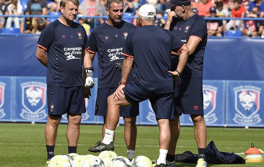 Patrice Garande et son staff retrouveront leur groupe ce lundi après-midi sur le complexe de Venoix.