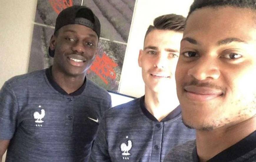 En équipe de France U20, Jessy Deminguet a retrouvé deux de ses anciens collègues du centre de formation du Stade Malherbe avec Jean-Victor Makengo et Jordan Tell, désormais à Nice et à Valenciennes.
